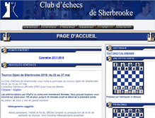 Tablet Screenshot of echecs-sherbrooke.com